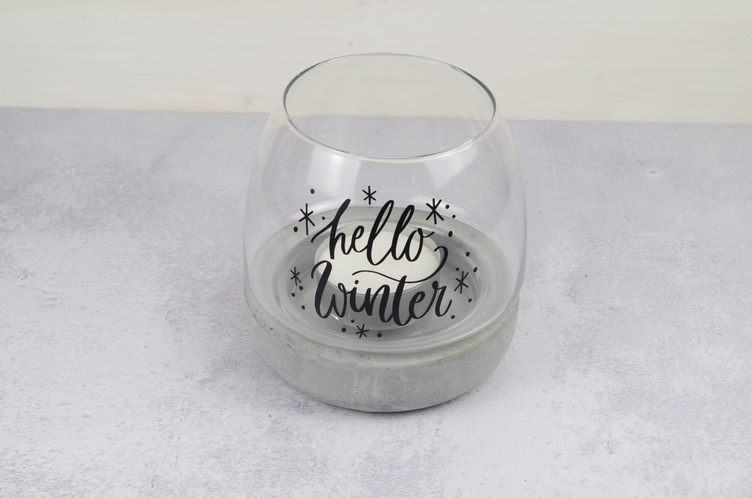 Windlicht klein Weihnachten (4)